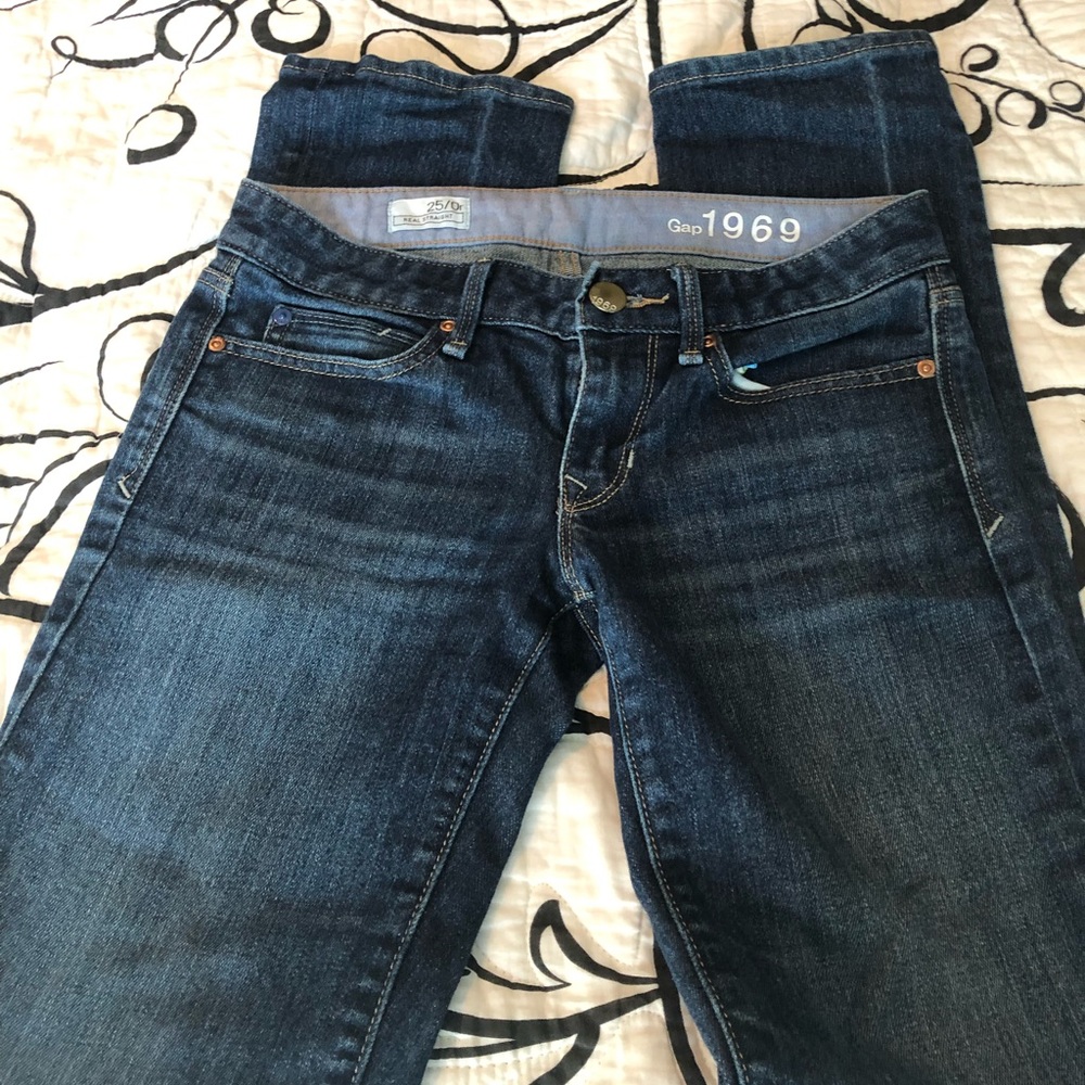Gap straight leg jeans